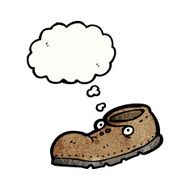 old shoe cartoon character N3