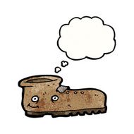 old shoe cartoon character N4