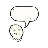 cartoon little ghost N11