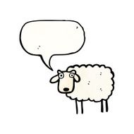 Cartoon Sheep N51
