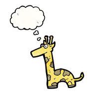 Cartoon Giraffe N45