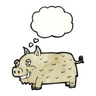 cartoon boar N6