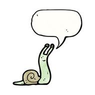 Cartoon Snail N126