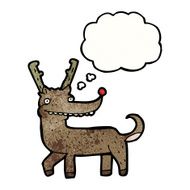 funny cartoon reindeer N3