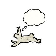 Running Hare Cartoon N3