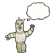 retro robot cartoon N2