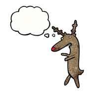 cartoon funny reindeer N7