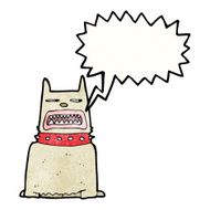 barking dog cartoon N9