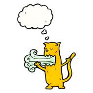 burping cat cartoon N26
