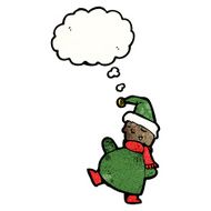Cartoon Christmas Elf N123