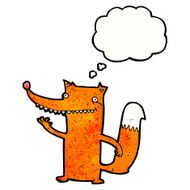 funny cartoon fox N30