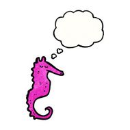 Cartoon Seahorse N47
