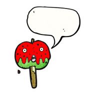 toffee apple cartoon N3