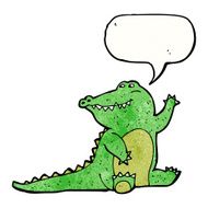 friendly crocodile cartoon N5