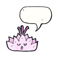 Lotus Flower Cartoon N4