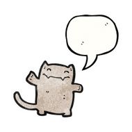 cartoon happy cat N13