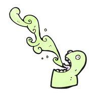 gross ghost cartoon N5