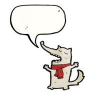 little wolf cartoon N15