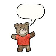 cartoon teddy bear N279