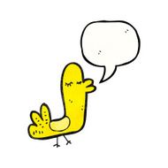 Cartoon Bird N475