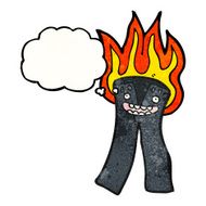 cartoon flaming pants N2