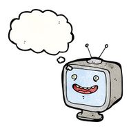 cartoon television set (raster version) N4