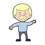 cartoon dad waving N12
