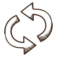 Direction arrow symbol