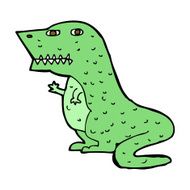 cartoon dinosaur N204