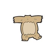 cartoon teddy bear body N3