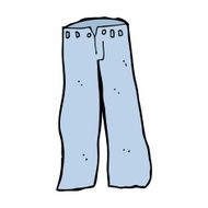cartoon jeans N18