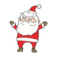 cartoon happy santa claus N34