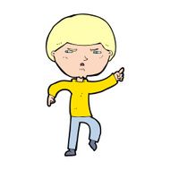 cartoon annoyed man N93