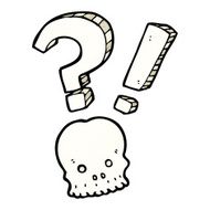 confused skull symbol N2