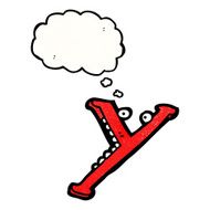 cartoon letter y N20