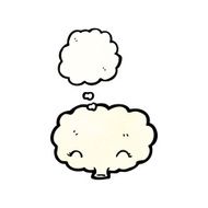 white cloud cartoon character N3