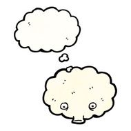 white cloud cartoon character N4