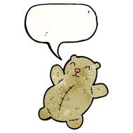 cartoon teddy bear N286