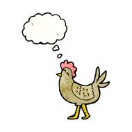 Cartoon Chicken N124