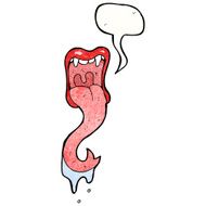 monster vampire mouth cartoon N4