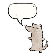 Cartoon Wolf N137