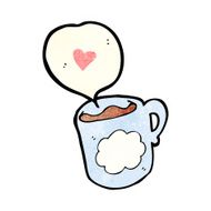 Coffee cup cartoon N5