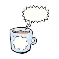 Coffee cup cartoon N6
