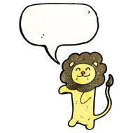 Cartoon Lion N142