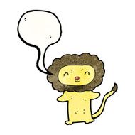 Cartoon Lion N147