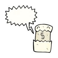 cartoon financial letter N2