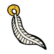 Cartoon Feather N61
