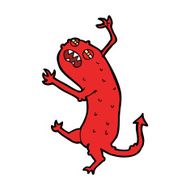cartoon little monster N82