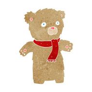 cartoon teddy bear N293