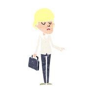 cartoon arrogant businessman pointing N11